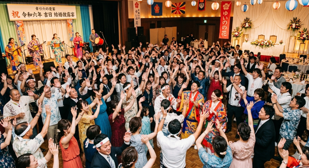 結婚式のカチャーシーイメージ